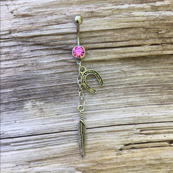 Horseshoe Belly Button Navel Ring‎ - Picture 1 of 1